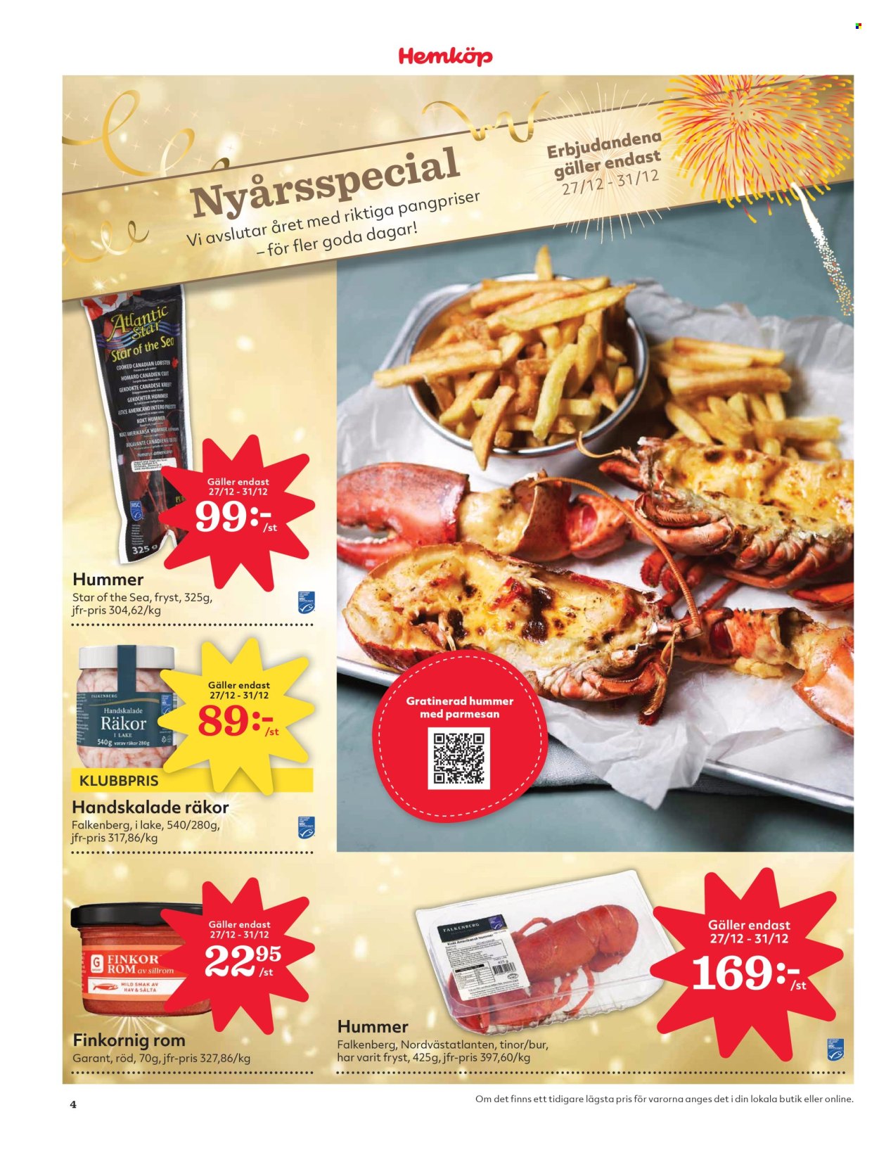 Hemköp reklamblad - 27/12 2024 - 5/1 2025. Sida 4