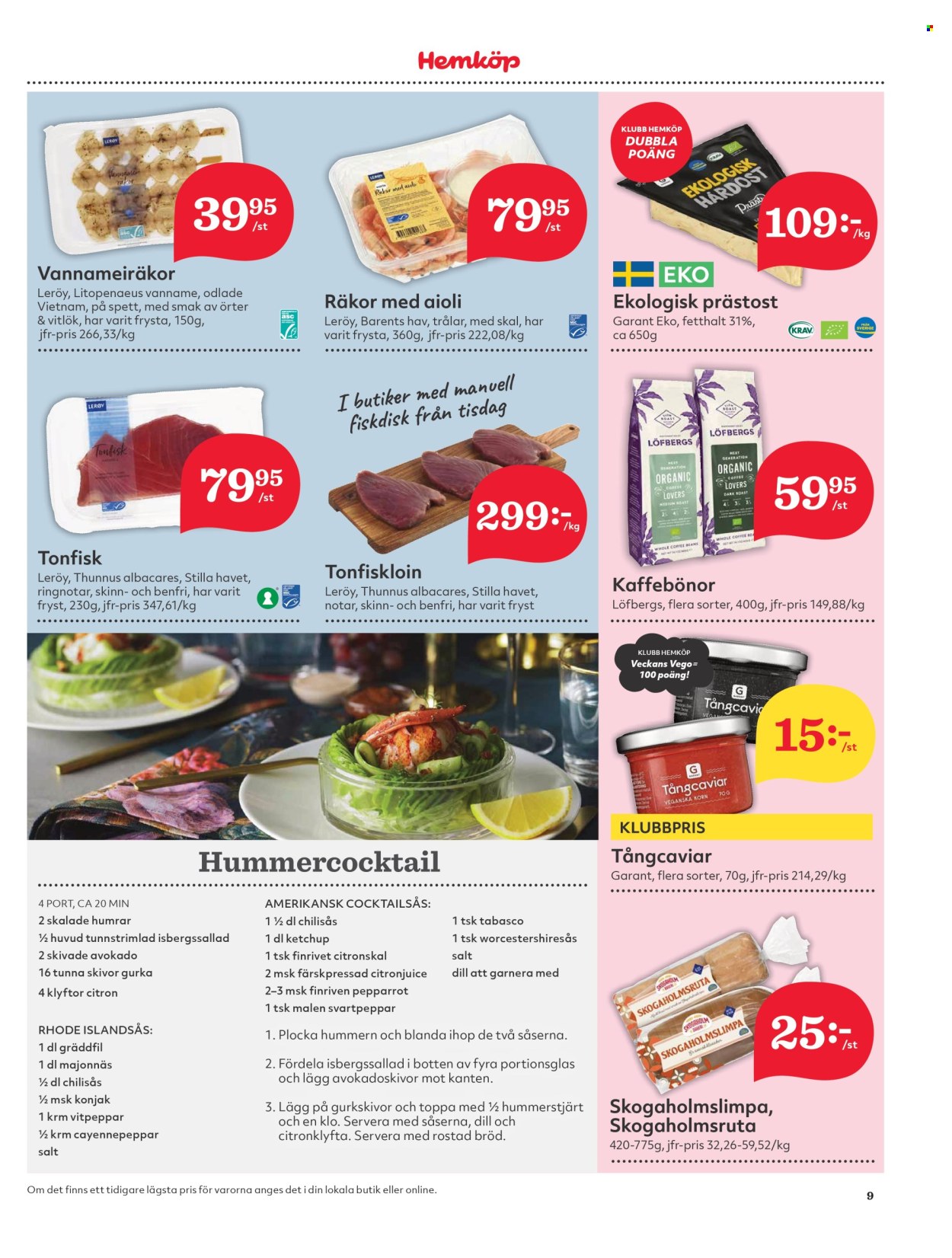Hemköp reklamblad - 27/12 2024 - 5/1 2025. Sida 9