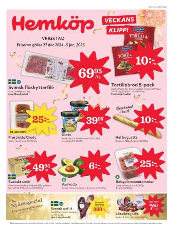 Hemköp reklamblad - 27/12 2024 - 5/1 2025.