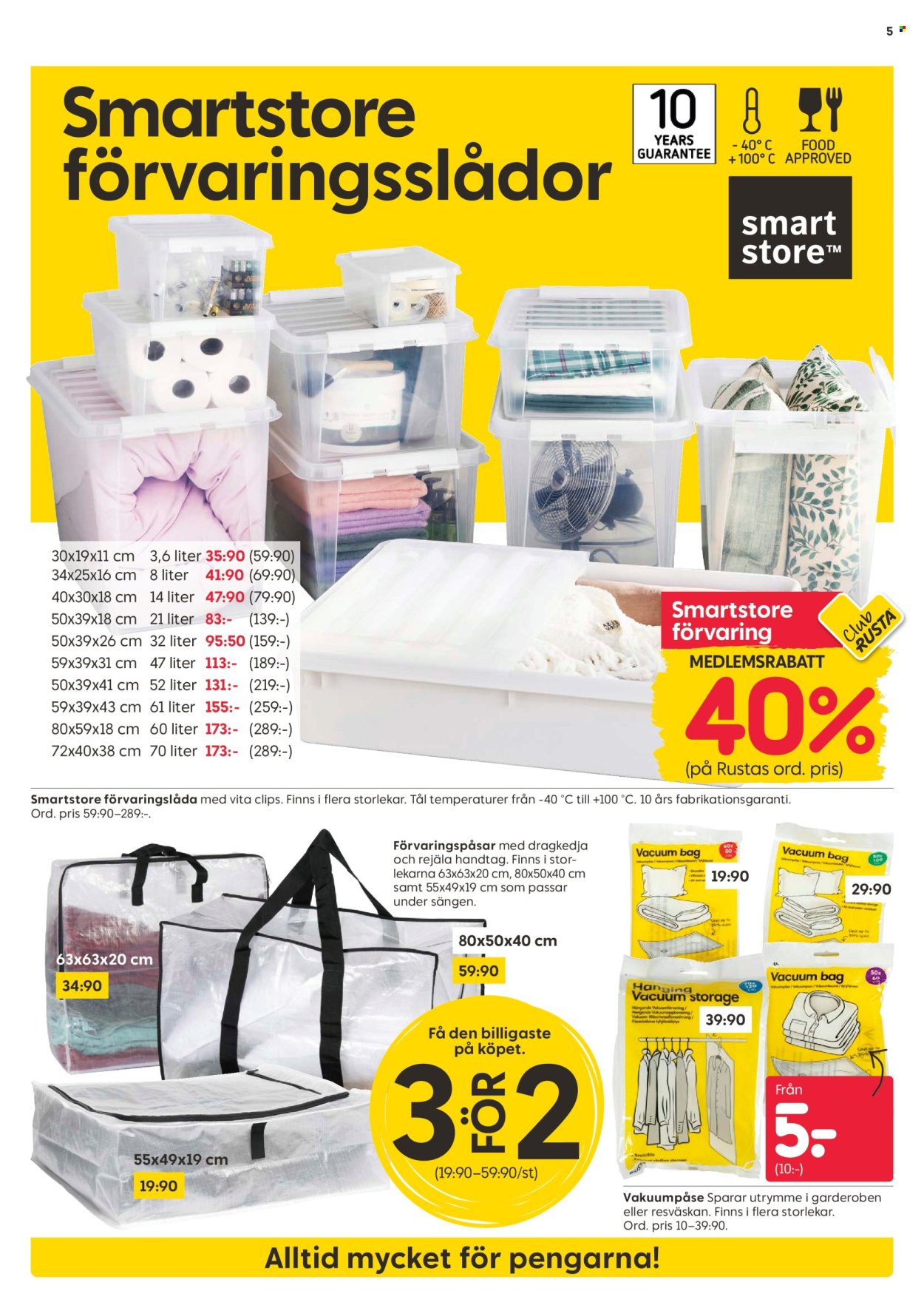 Rusta reklamblad - 30/12 2024 - 6/1 2025. Sida 5