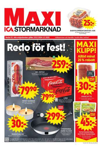 ICA reklamblad - 27/12 2024 - 1/1 2025.