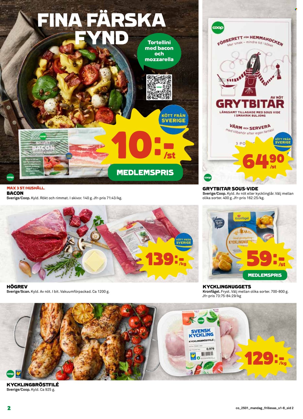 Coop Konsum reklamblad - 2/1 2025 - 6/1 2025. Sida 2