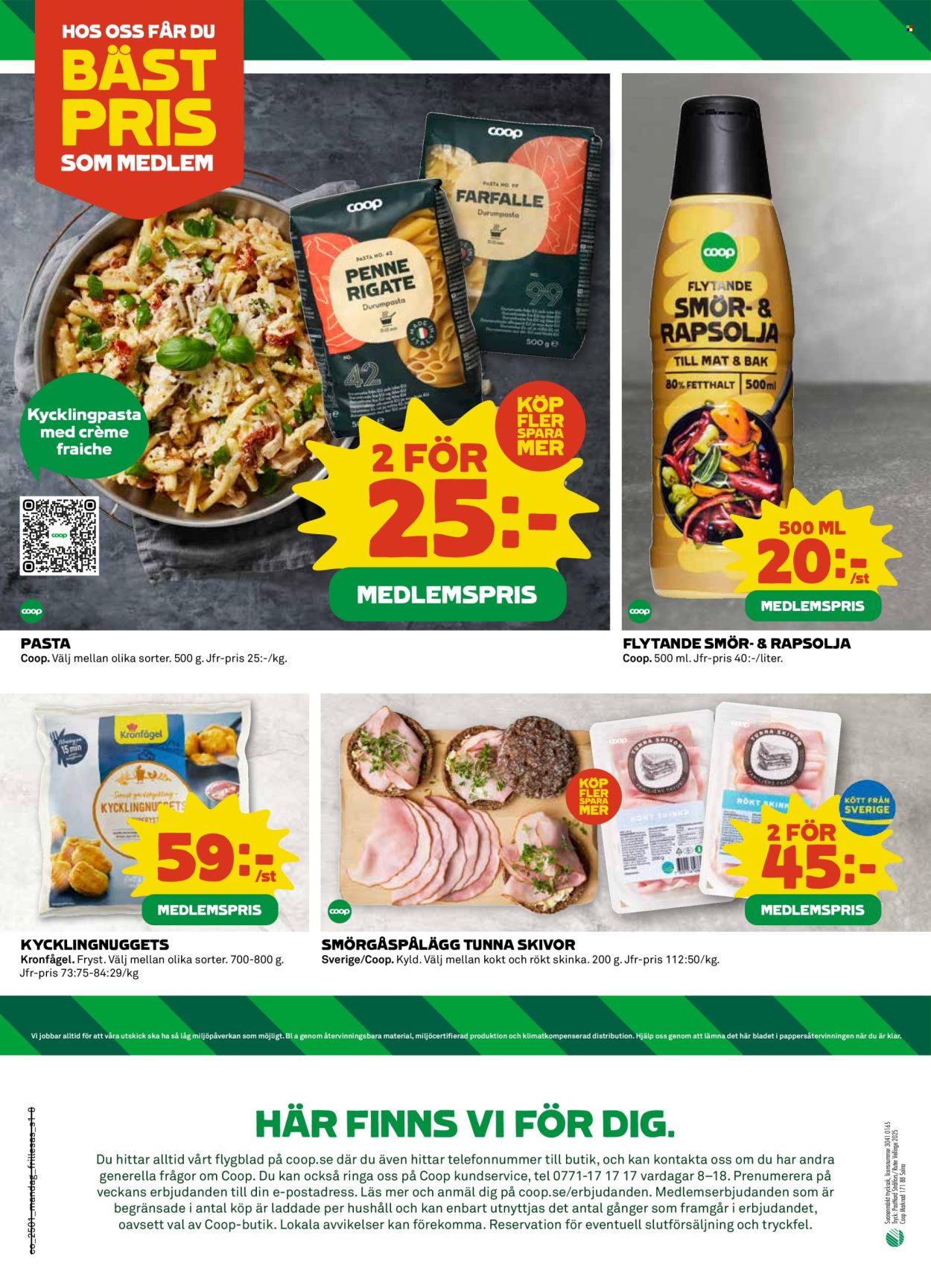 Coop Konsum reklamblad - 2/1 2025 - 6/1 2025. Sida 8