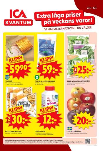 ICA reklamblad - 2/1 2025 - 6/1 2025.