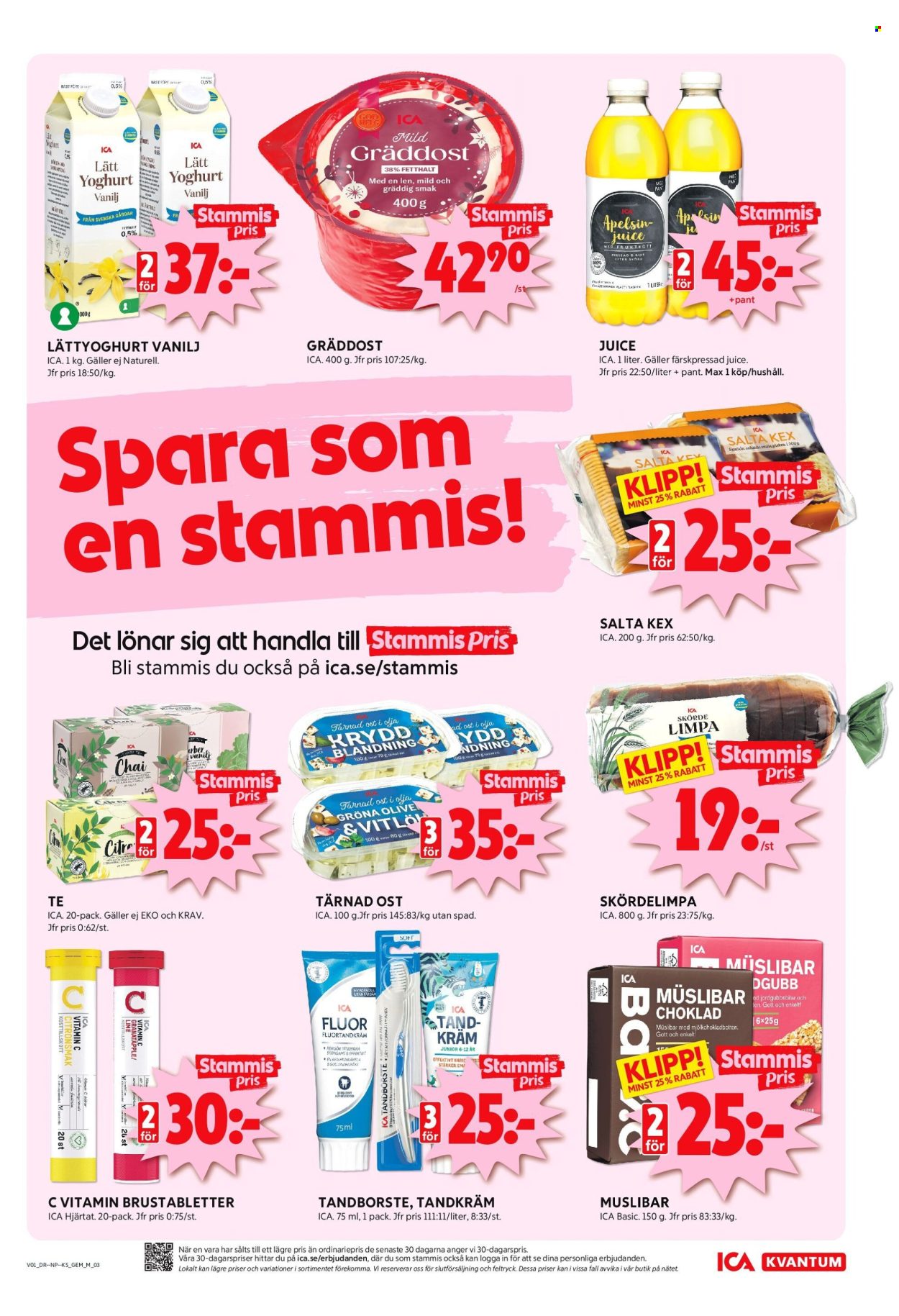 ICA reklamblad - 2/1 2025 - 6/1 2025. Sida 3