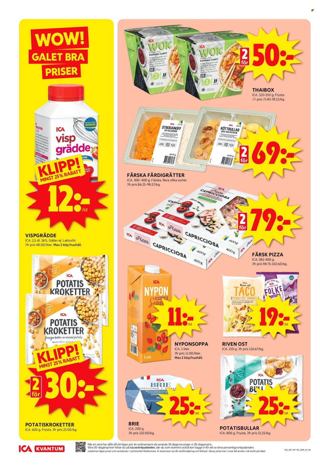 ICA reklamblad - 2/1 2025 - 6/1 2025. Sida 4