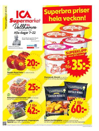 ICA reklamblad - 2/1 2025 - 6/1 2025.