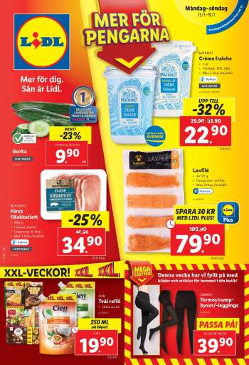 Lidl reklamblad - 13/1 2025 - 19/1 2025.