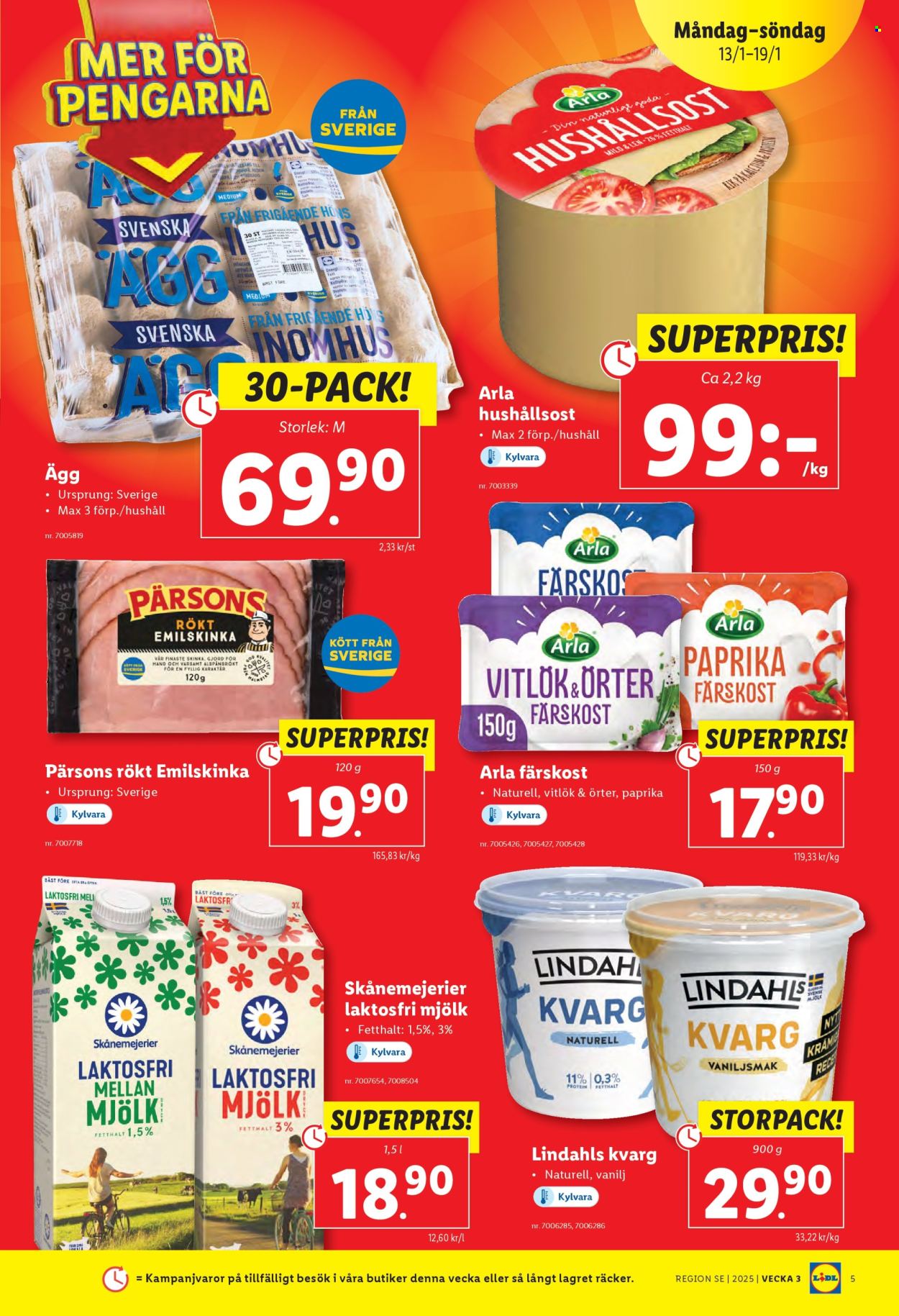 Lidl reklamblad - 13/1 2025 - 19/1 2025. Sida 5