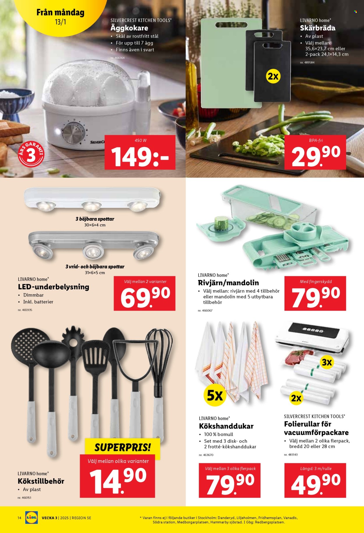 Lidl reklamblad - 13/1 2025 - 19/1 2025. Sida 18
