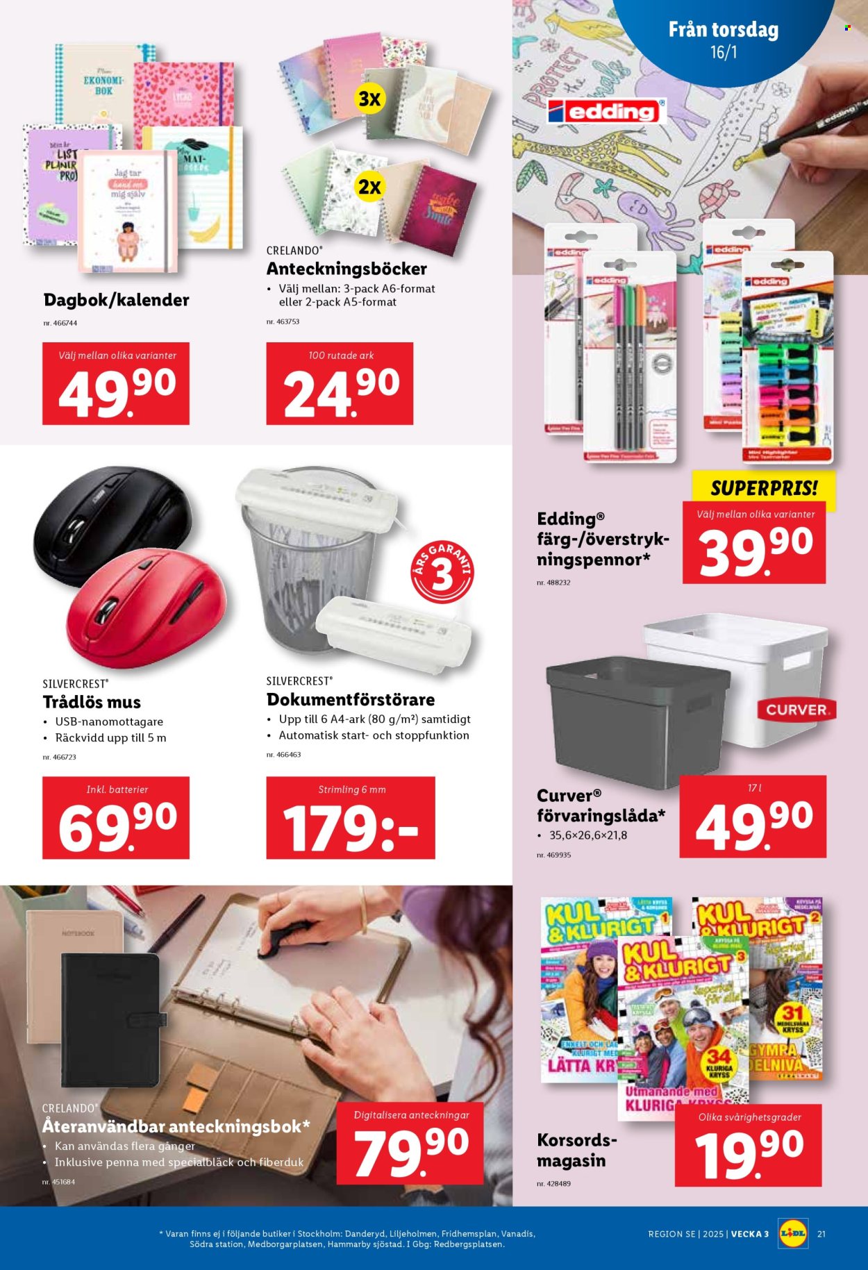 Lidl reklamblad - 13/1 2025 - 19/1 2025. Sida 25