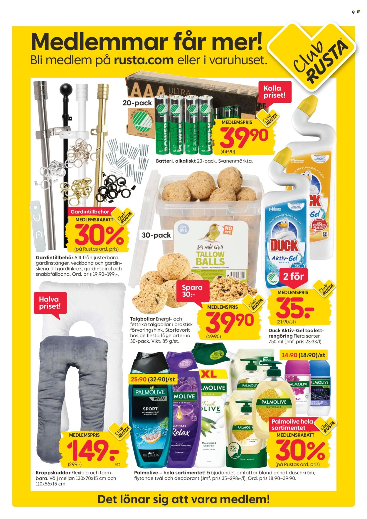 Rusta reklamblad - 7/1 2025 - 12/1 2025. Sida 9