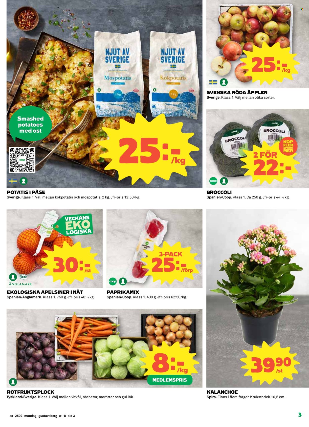 Coop reklamblad - 7/1 2025 - 12/1 2025. Sida 3