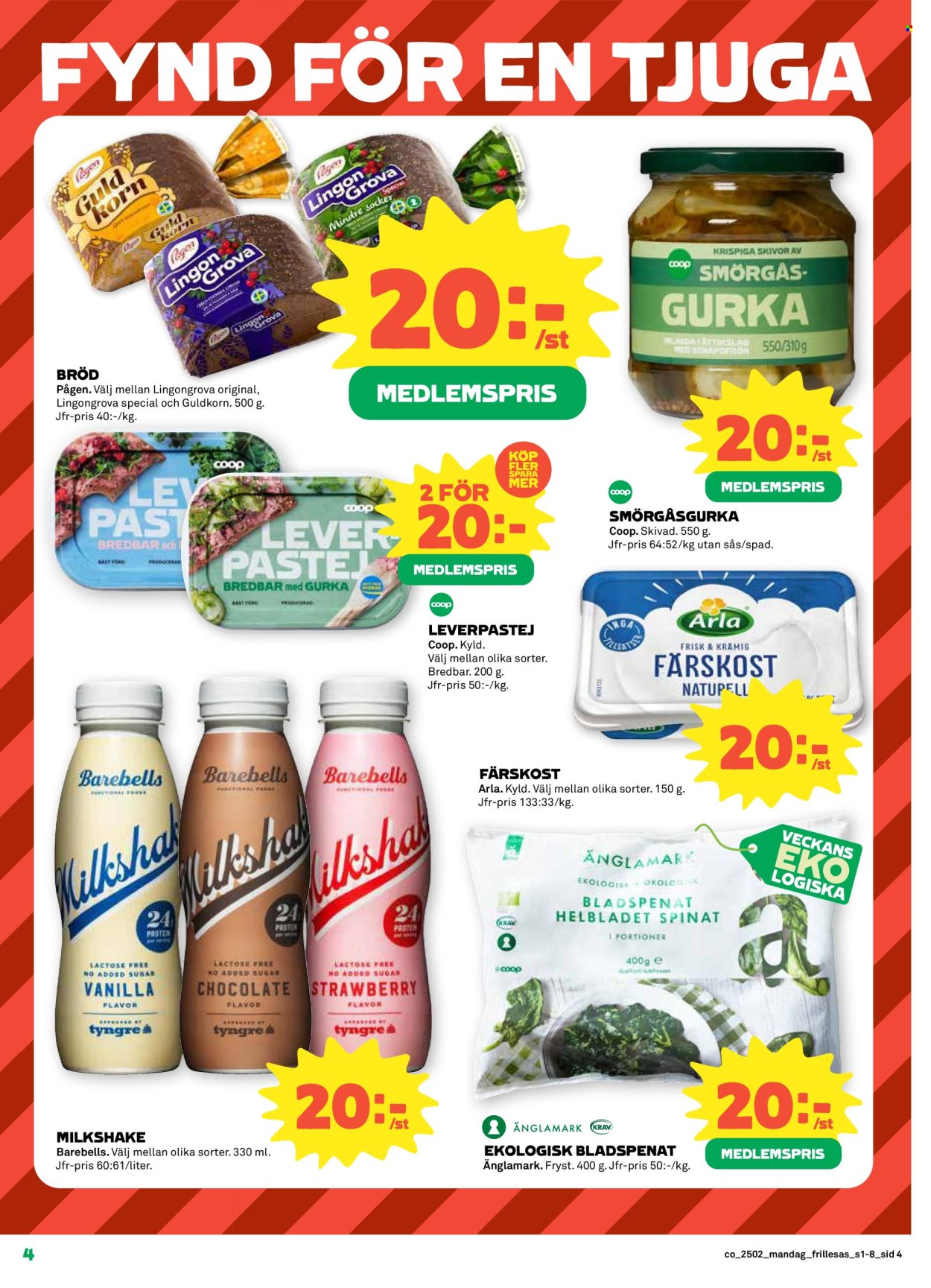 Coop Konsum reklamblad - 7/1 2025 - 12/1 2025. Sida 4