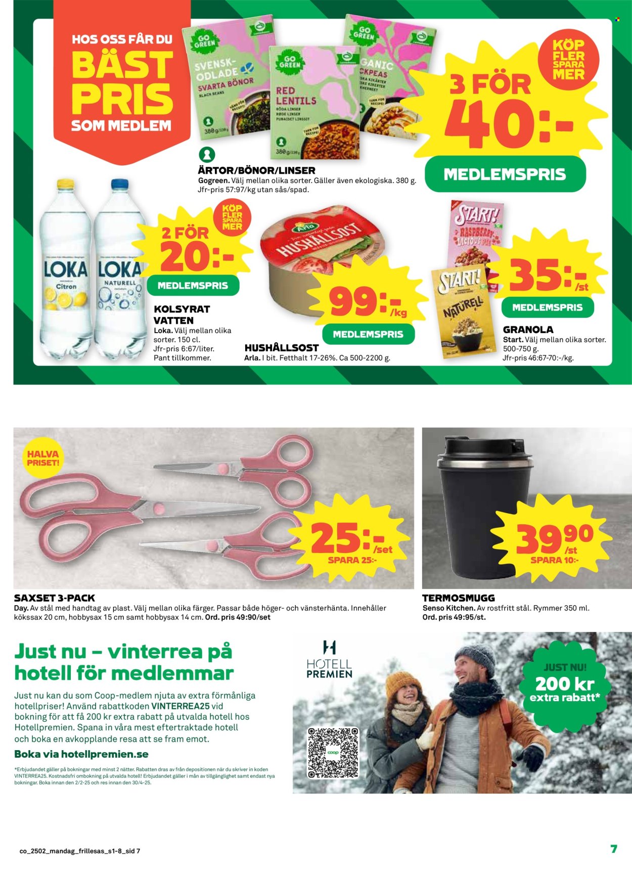 Coop Konsum reklamblad - 7/1 2025 - 12/1 2025. Sida 7