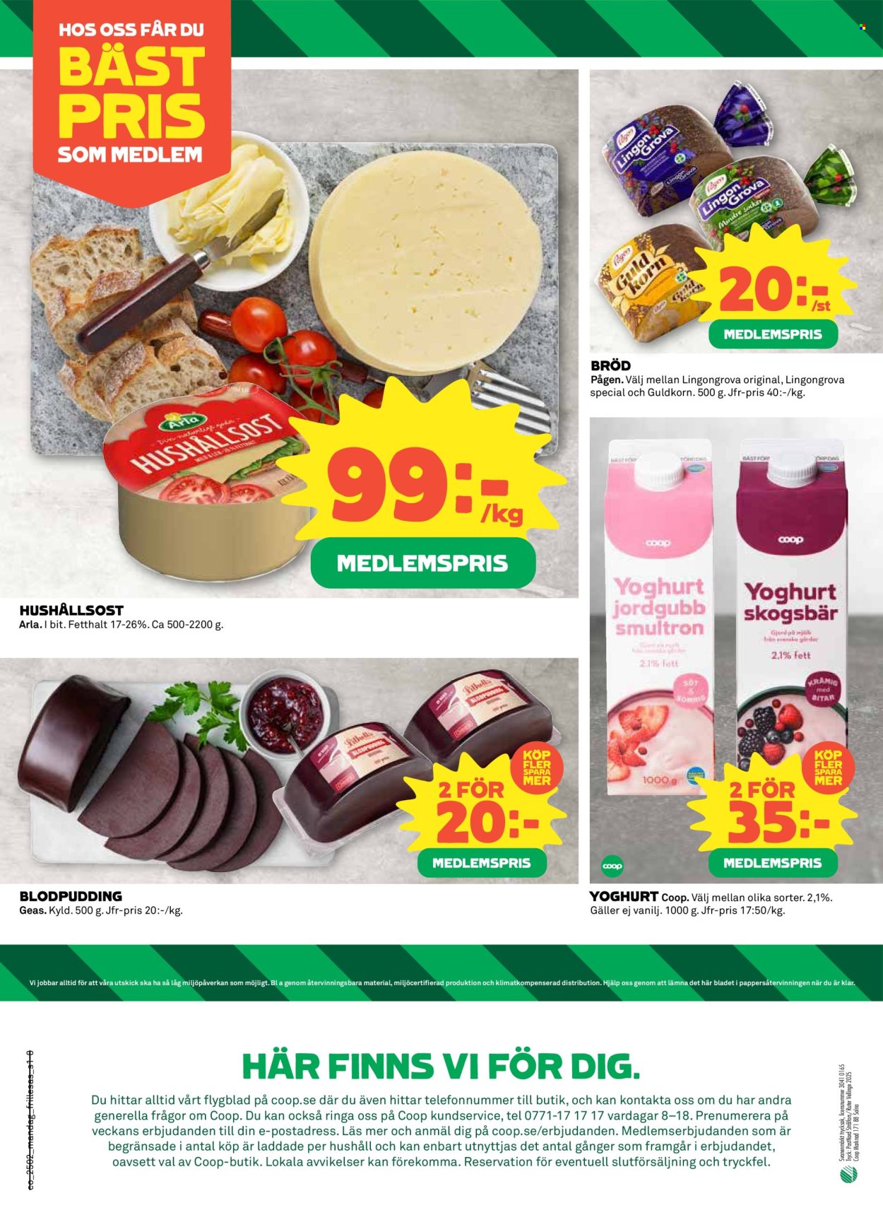 Coop Konsum reklamblad - 7/1 2025 - 12/1 2025. Sida 8