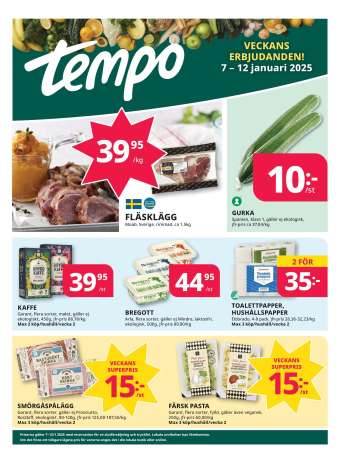 Tempo reklamblad - 7/1 2025 - 12/1 2025.