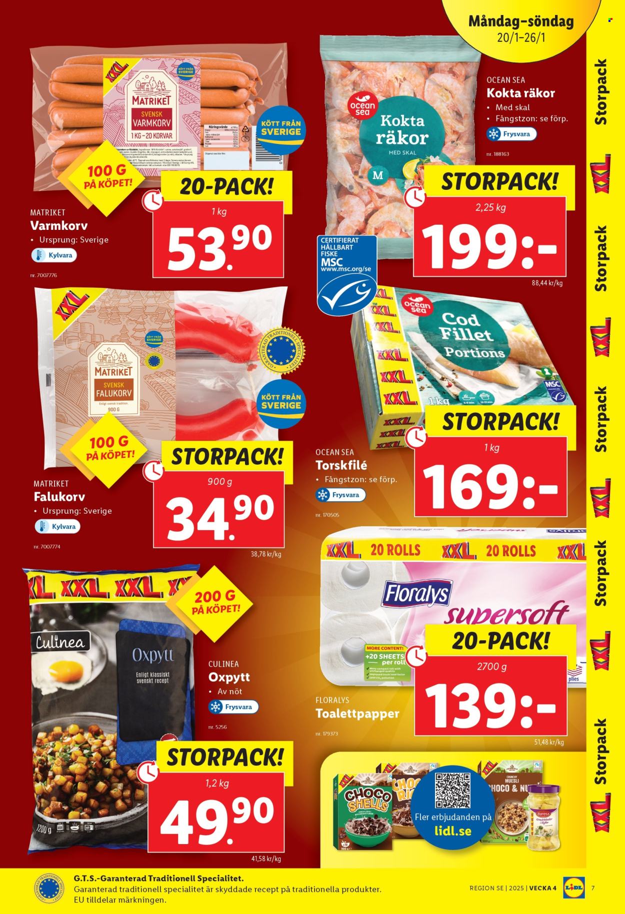 Lidl reklamblad - 20/1 2025 - 26/1 2025. Sida 7