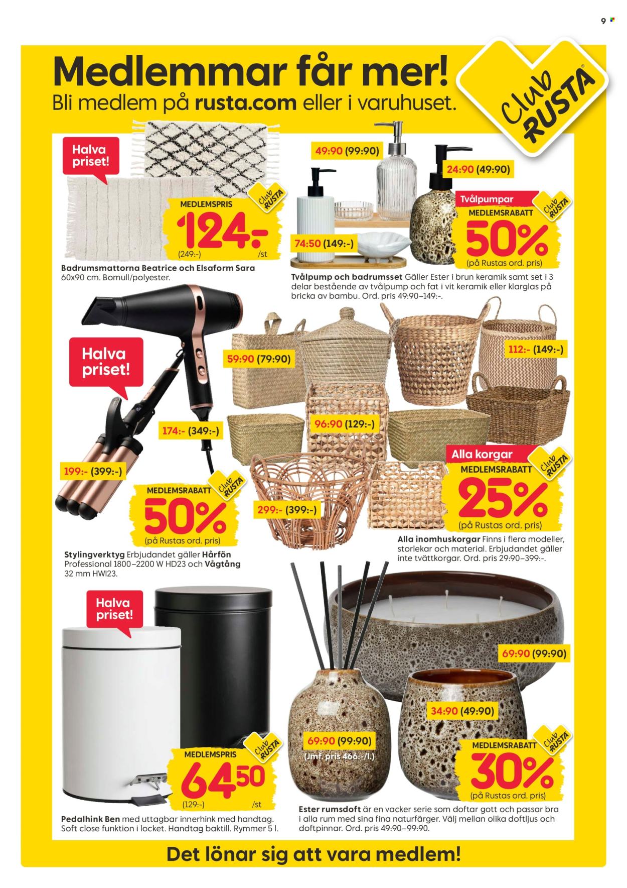 Rusta reklamblad - 13/1 2025 - 19/1 2025. Sida 9