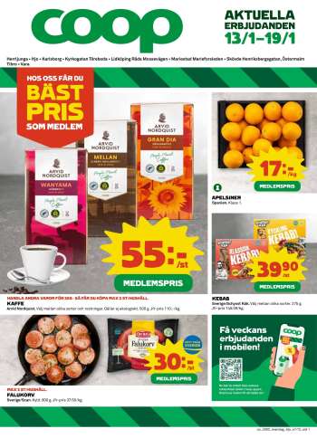 Coop reklamblad - 13/1 2025 - 19/1 2025.