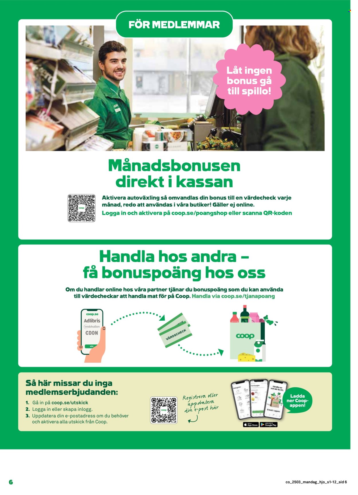 Coop reklamblad - 13/1 2025 - 19/1 2025. Sida 6