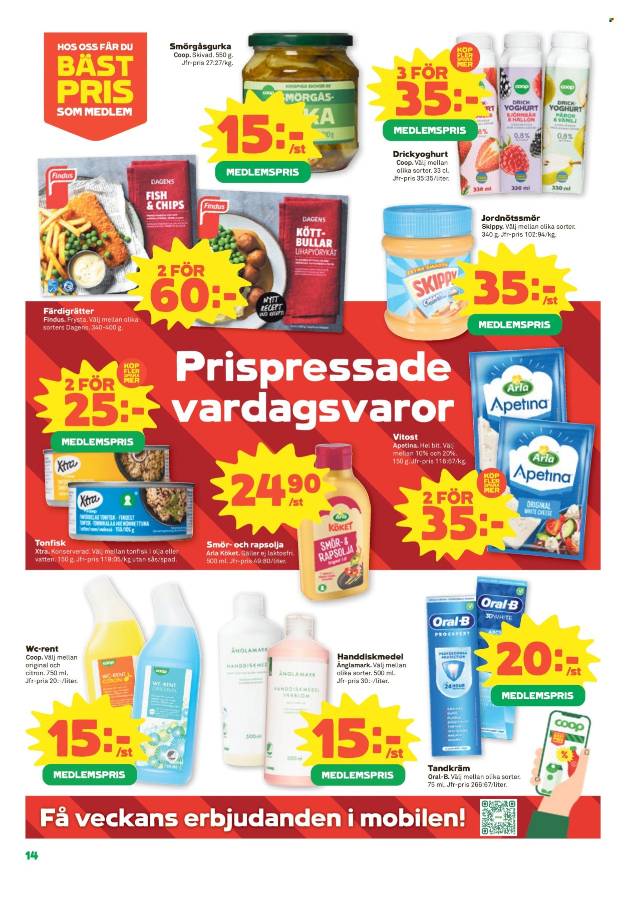 Stora Coop reklamblad - 13/1 2025 - 19/1 2025. Sida 14