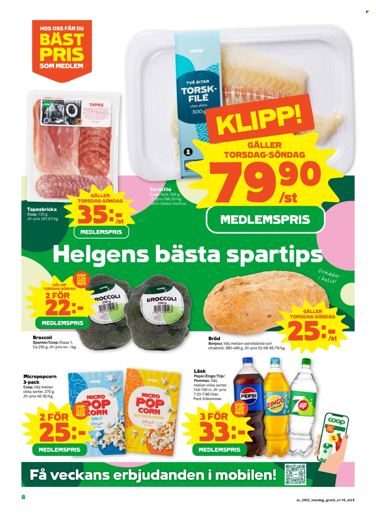 Stora Coop reklamblad - 13/1 2025 - 19/1 2025. Sida 8