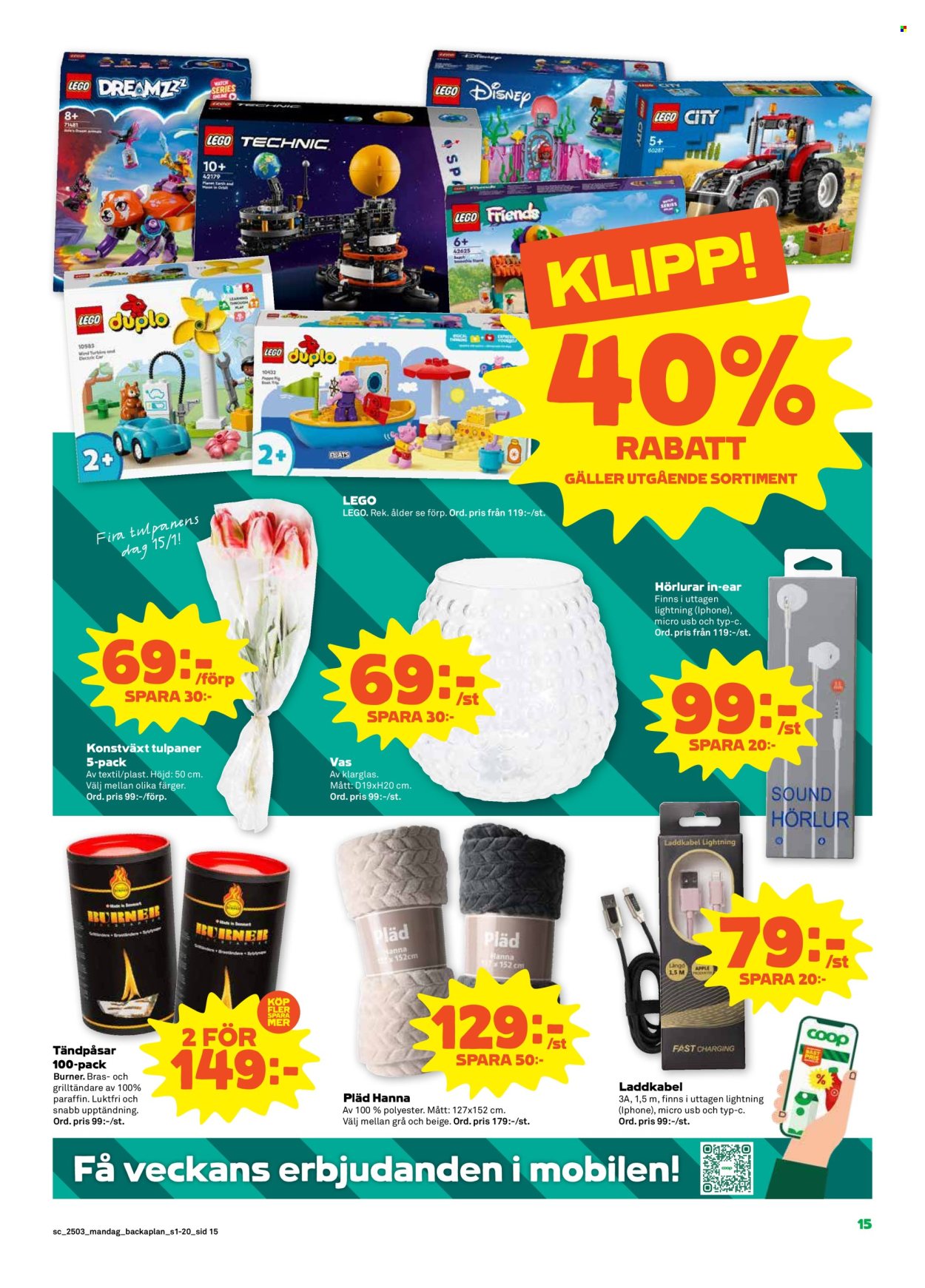 Stora Coop reklamblad - 13/1 2025 - 19/1 2025. Sida 15