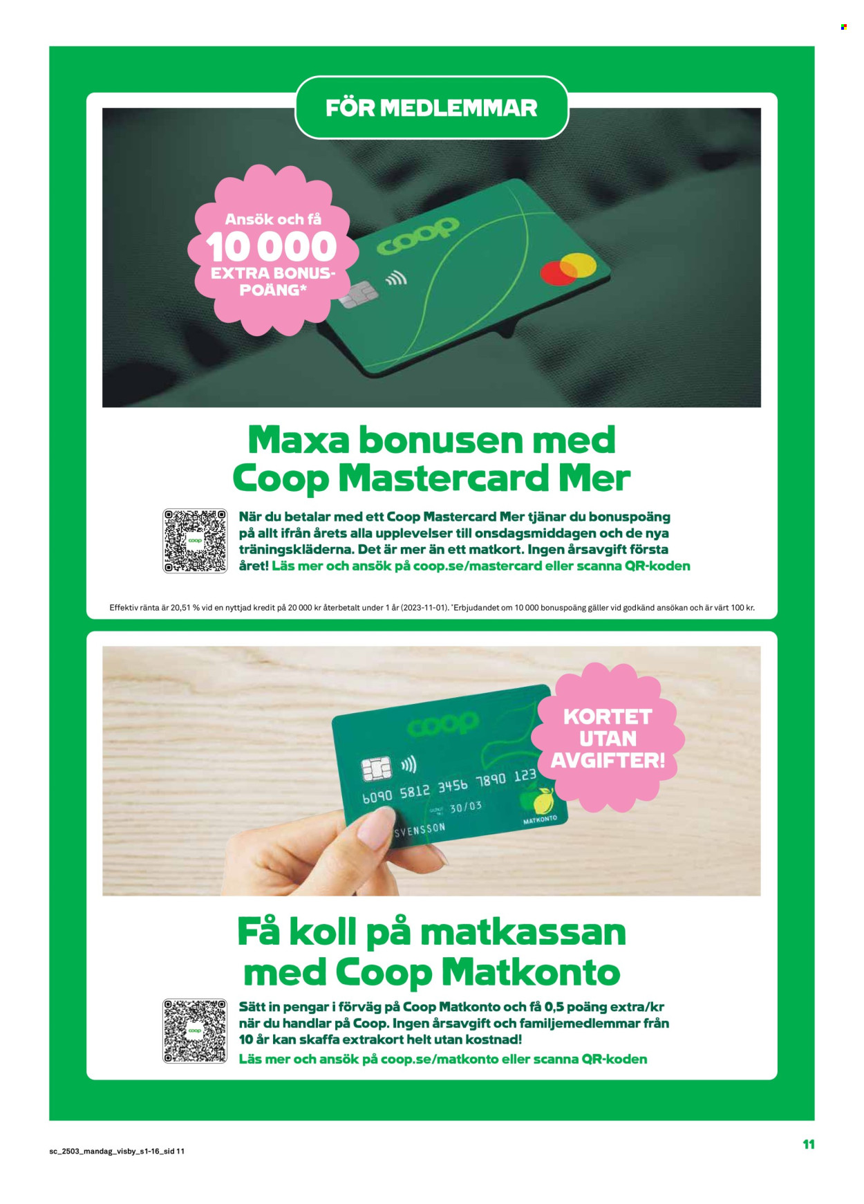 Stora Coop reklamblad - 13/1 2025 - 19/1 2025. Sida 11