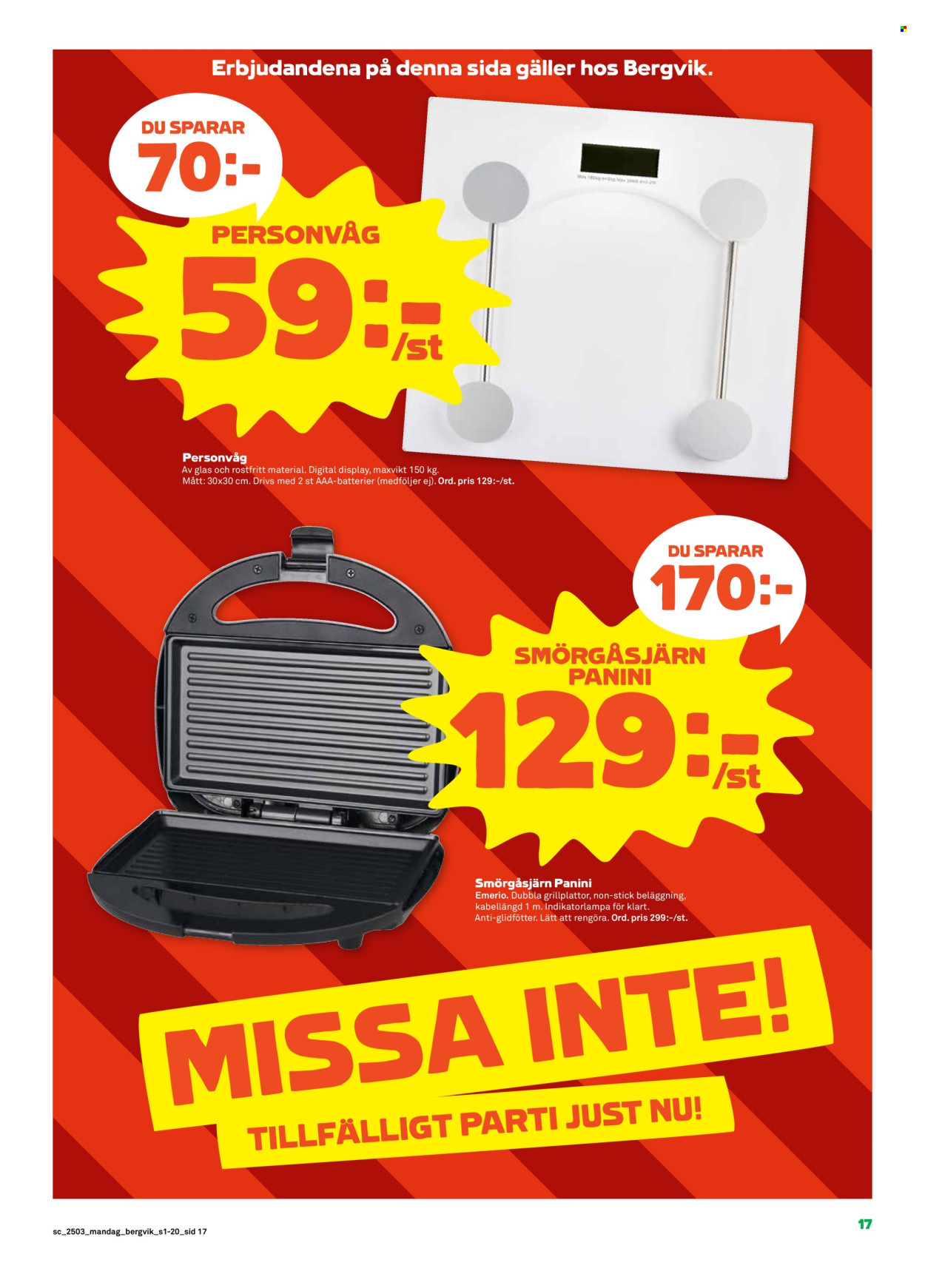 Stora Coop reklamblad - 13/1 2025 - 19/1 2025. Sida 17