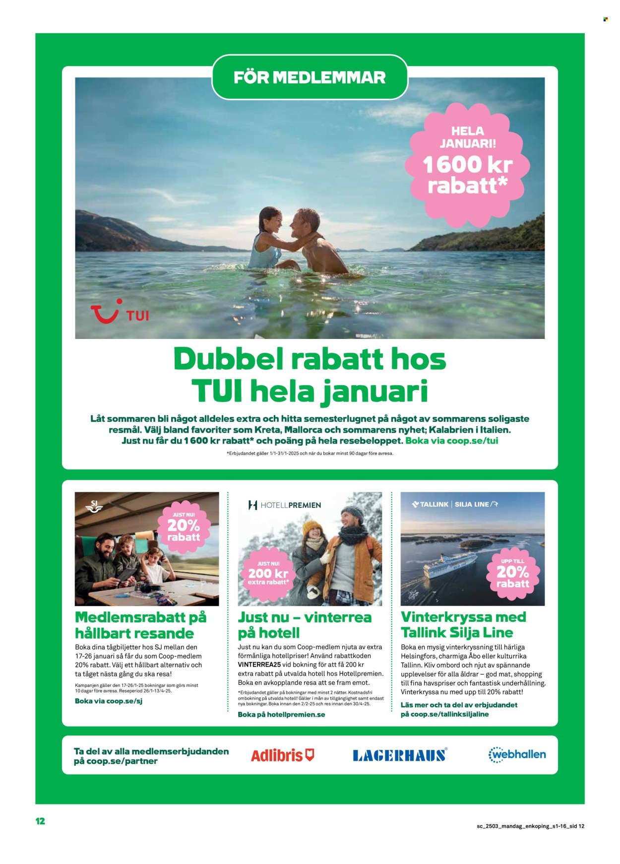 Stora Coop reklamblad - 13/1 2025 - 19/1 2025. Sida 12