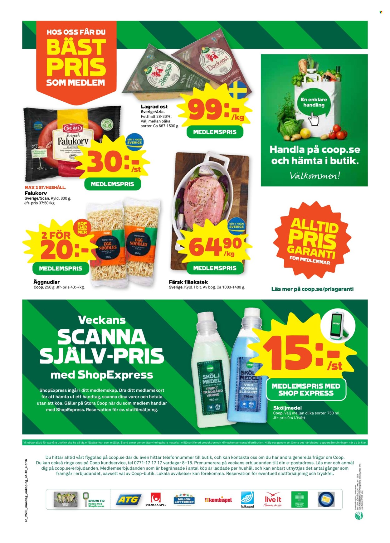 Stora Coop reklamblad - 13/1 2025 - 19/1 2025. Sida 16