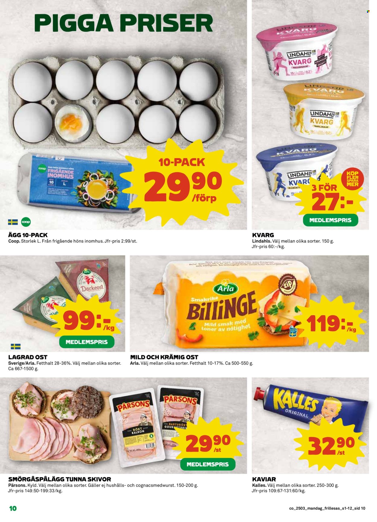 Coop Konsum reklamblad - 13/1 2025 - 19/1 2025. Sida 10