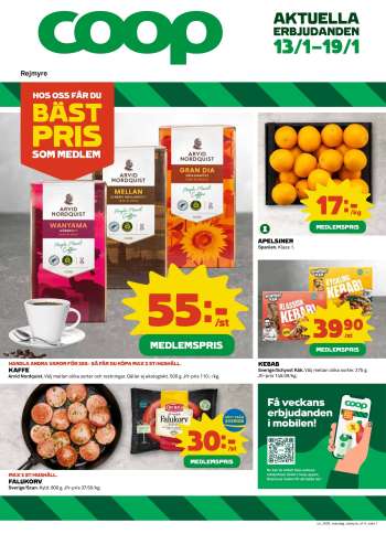 Coop reklamblad - 13/1 2025 - 19/1 2025.