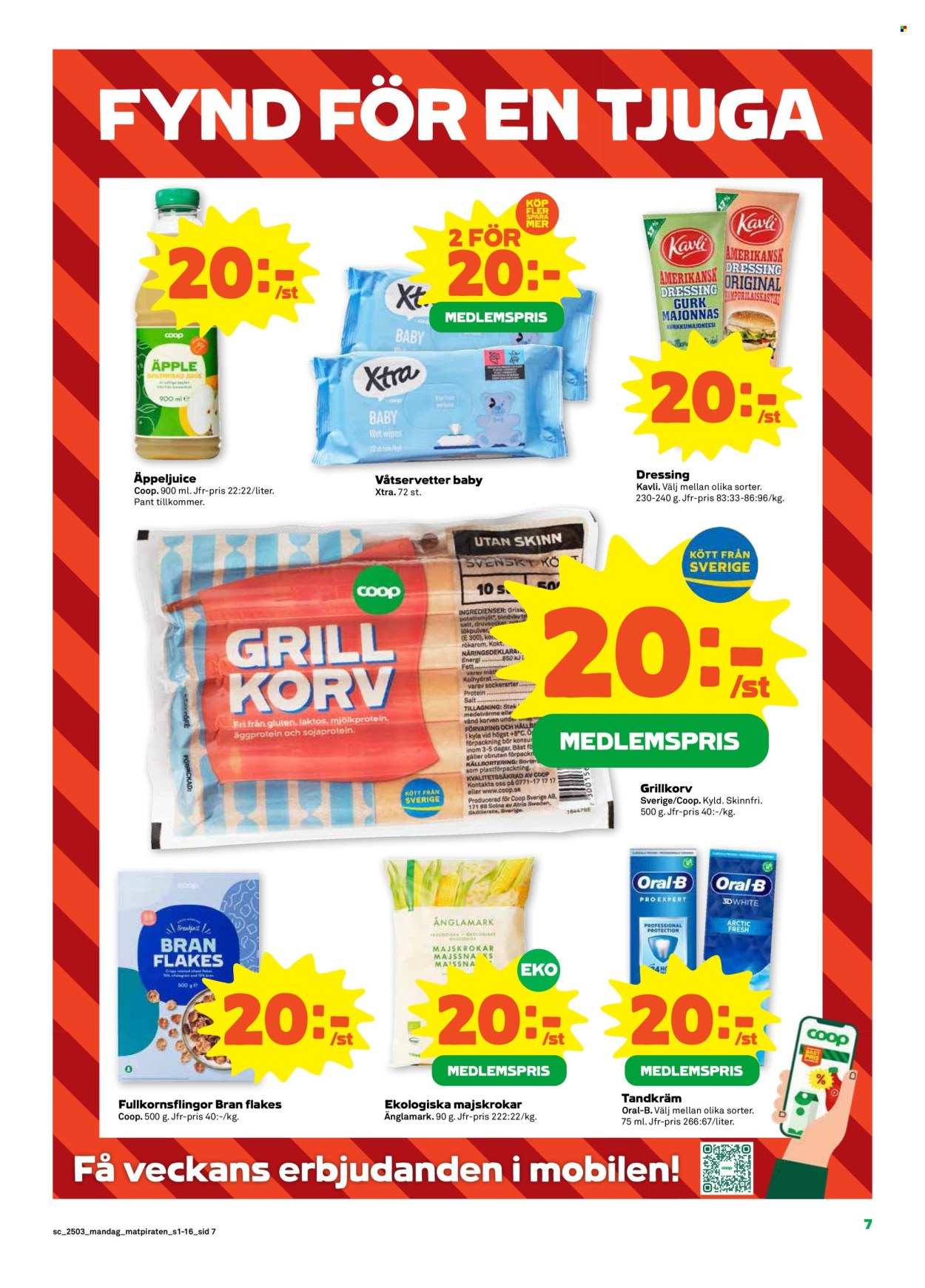Coop reklamblad - 13/1 2025 - 19/1 2025. Sida 7