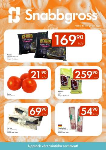 Snabbgross reklamblad - 13/1 2025 - 26/1 2025.