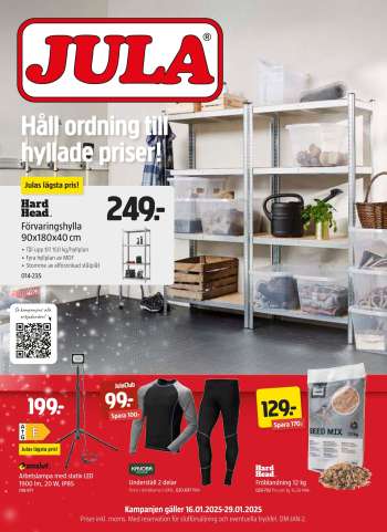 Jula reklamblad - 16/1 2025 - 29/1 2025.