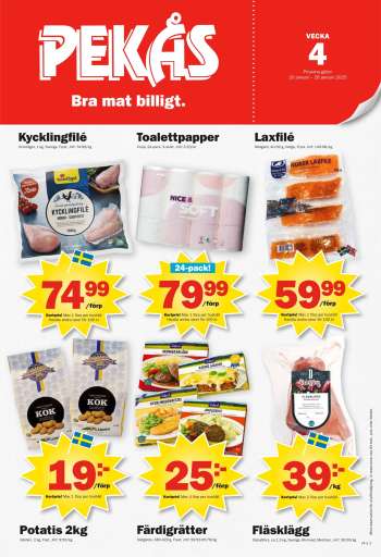 Pekås reklamblad - 20/1 2025 - 26/1 2025.