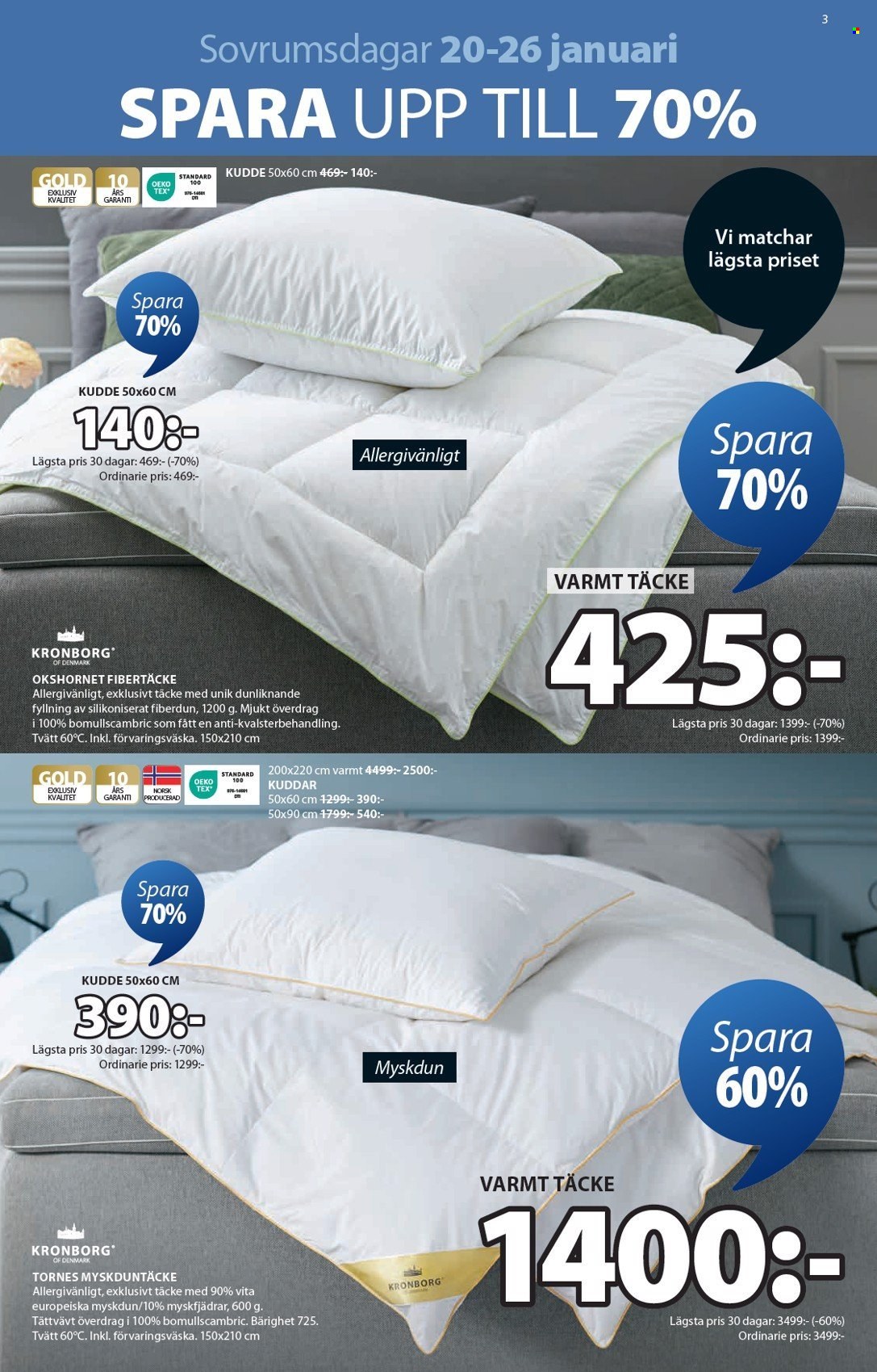 JYSK reklamblad - 20/1 2025 - 26/1 2025. Sida 4