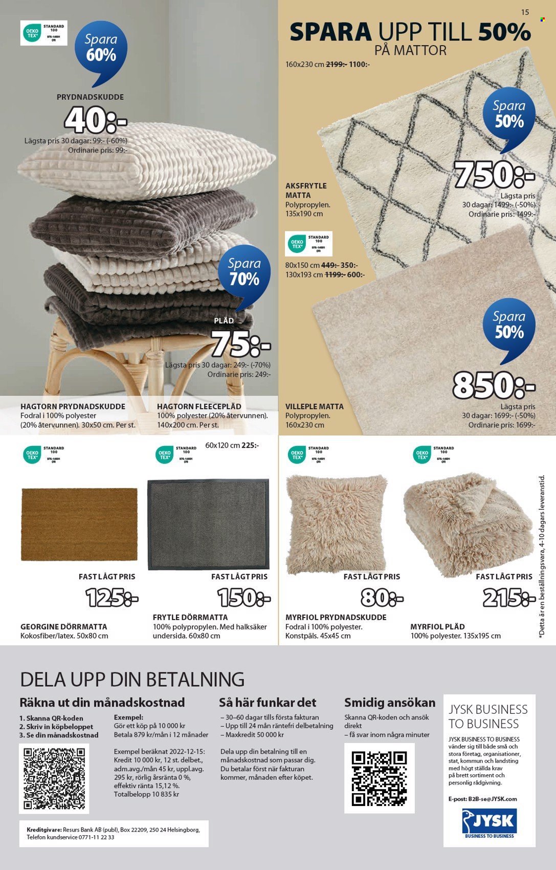 JYSK reklamblad - 20/1 2025 - 26/1 2025. Sida 16