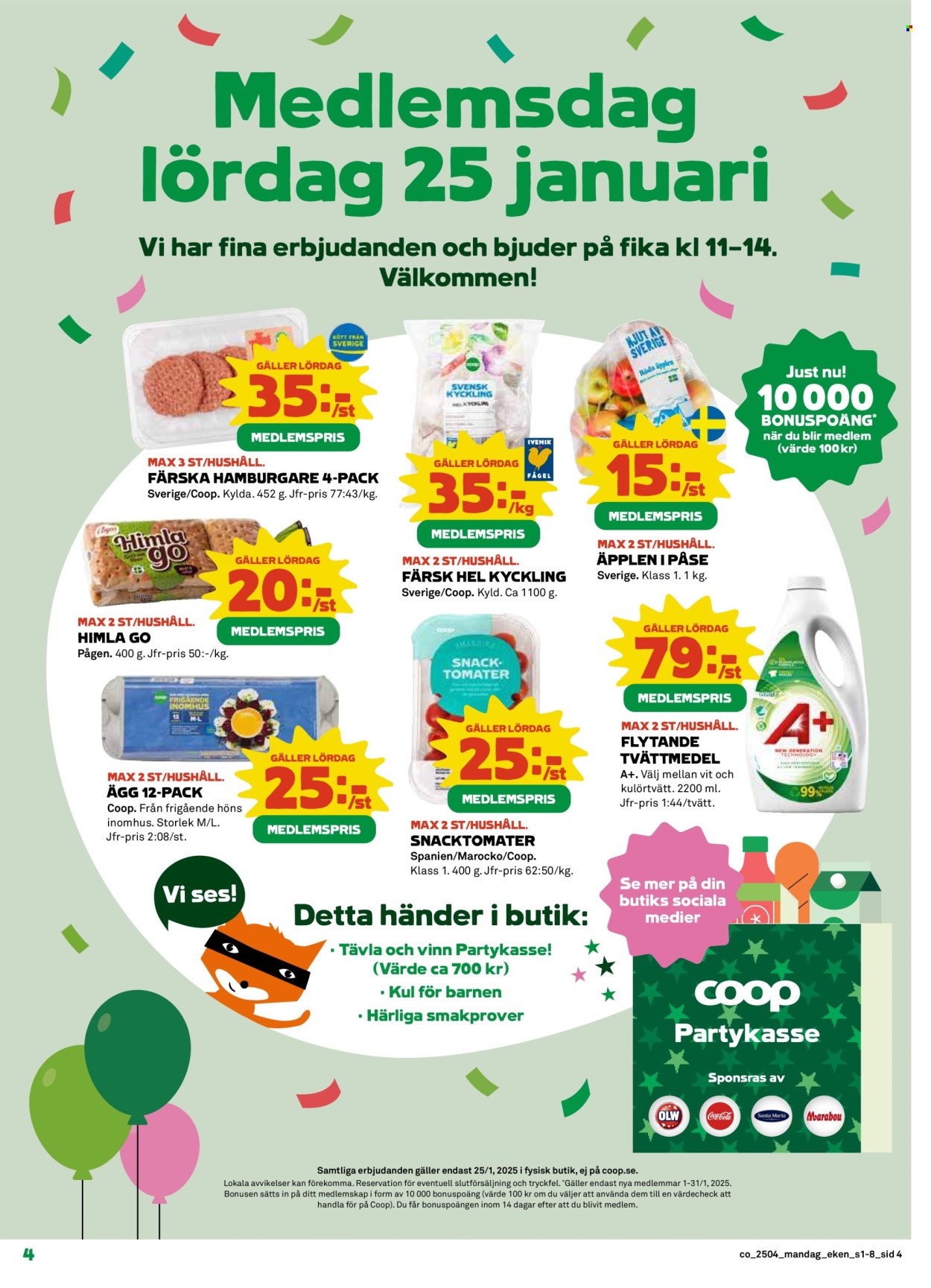 Coop reklamblad - 20/1 2025 - 26/1 2025. Sida 4