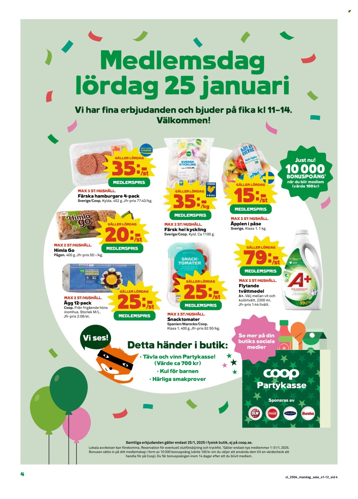 Coop reklamblad - 20/1 2025 - 26/1 2025. Sida 4