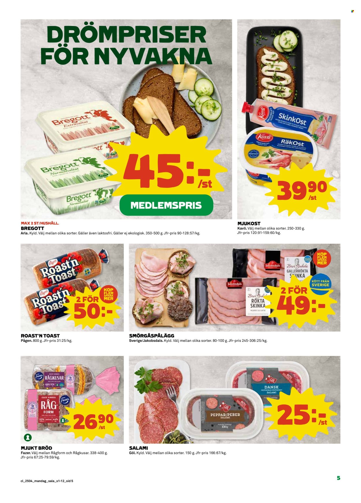 Coop reklamblad - 20/1 2025 - 26/1 2025. Sida 5