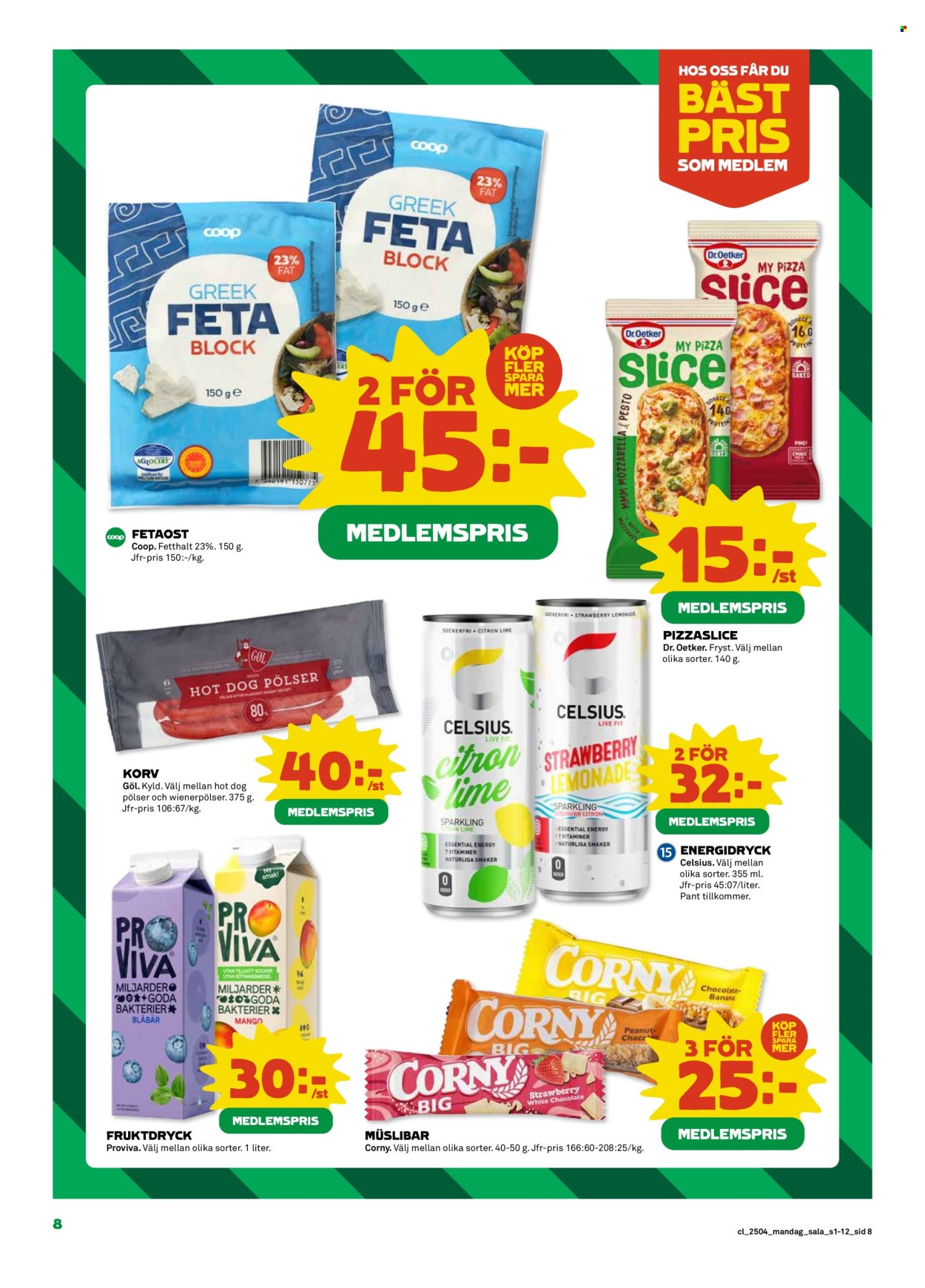 Coop reklamblad - 20/1 2025 - 26/1 2025. Sida 8