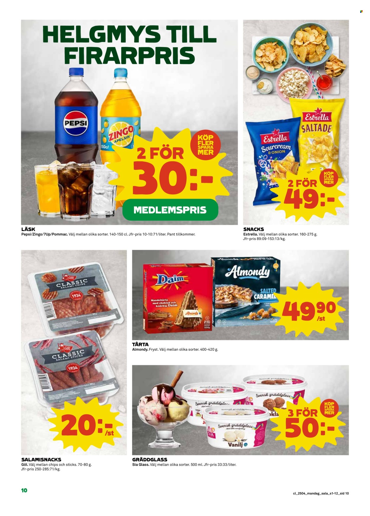 Coop reklamblad - 20/1 2025 - 26/1 2025. Sida 10