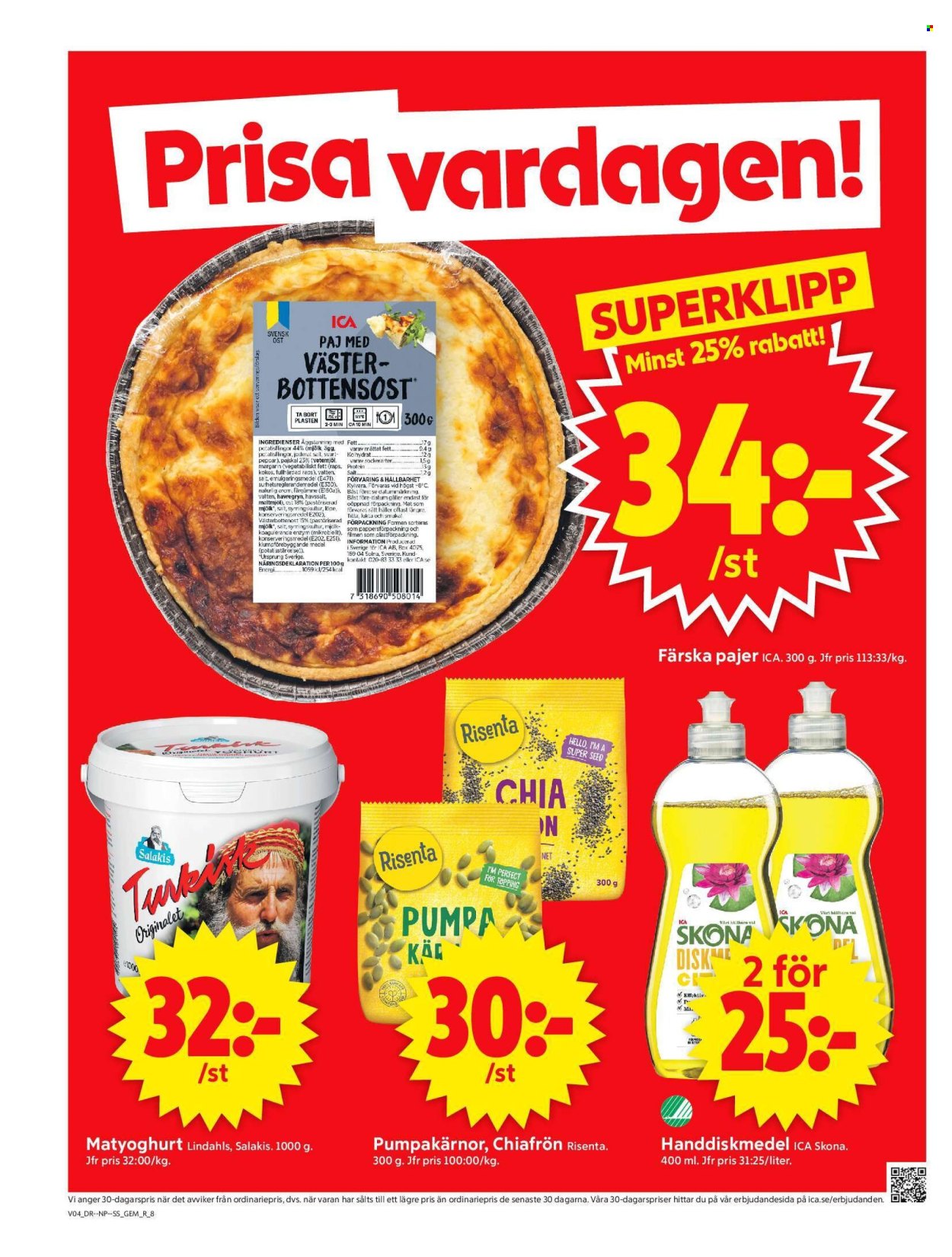ICA reklamblad - 20/1 2025 - 26/1 2025. Sida 10