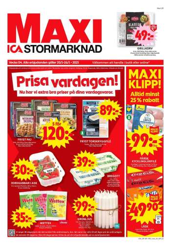 ICA reklamblad - 20/1 2025 - 26/1 2025.