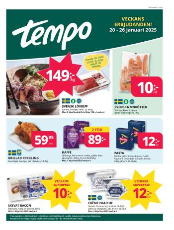 Tempo reklamblad - 20/1 2025 - 26/1 2025.