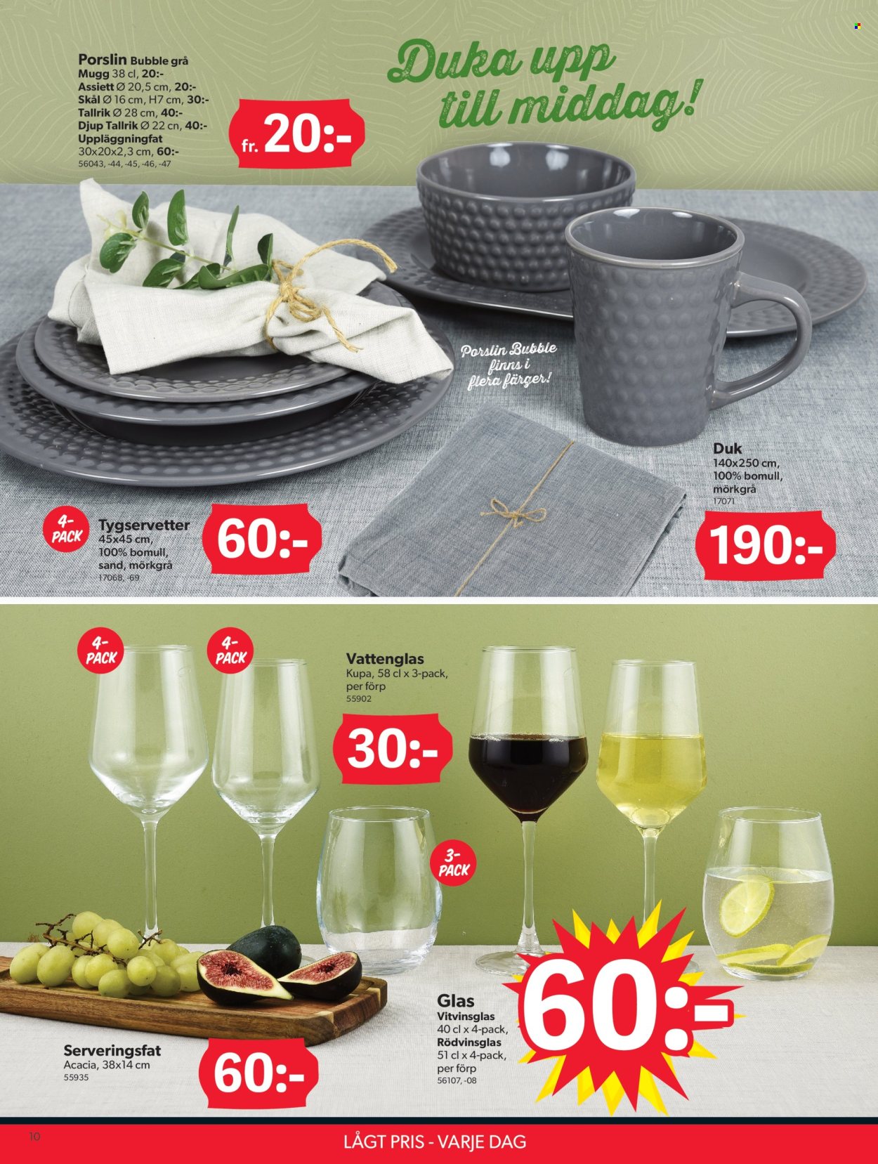 DollarStore reklamblad. Sida 10