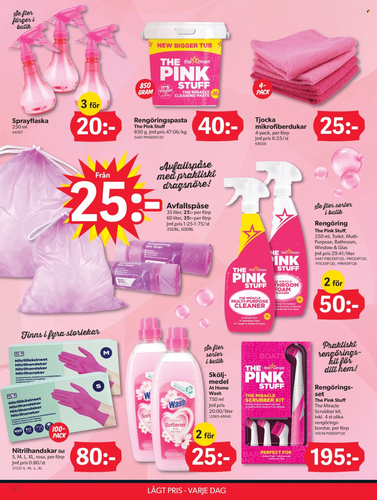 DollarStore reklamblad. Sida 12